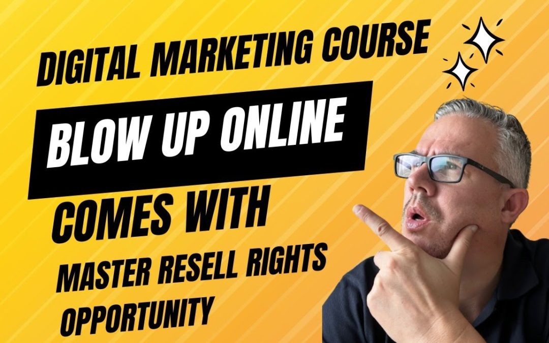 How Does Master Resell Rights Course Work